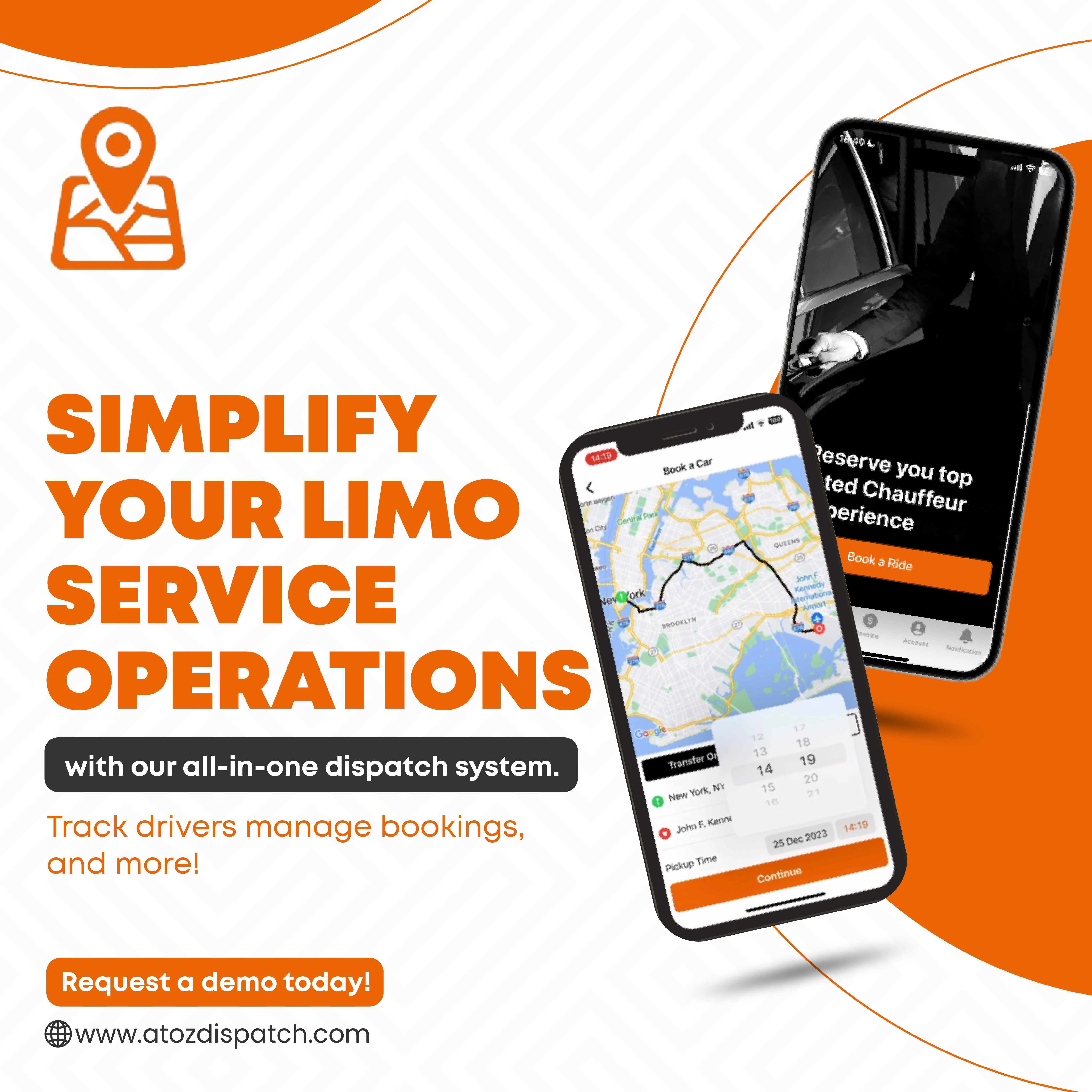 screenshot of A2Z Dispatch